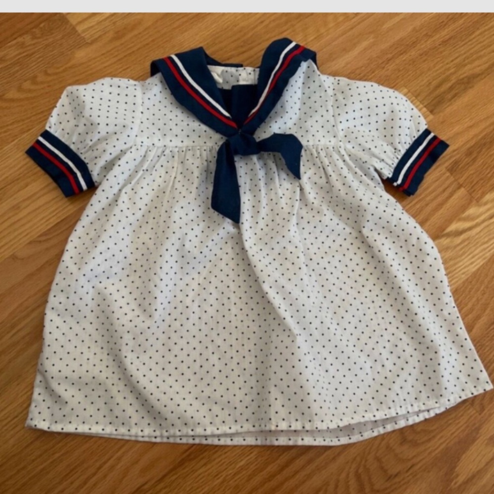 Vintage sailor top youth 3t